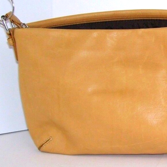 Fossil Women's Purse 75082 Tan Leather Handbag Clutch - Picture 4 of 8
